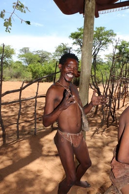 buschmann namibia einheimische kultur